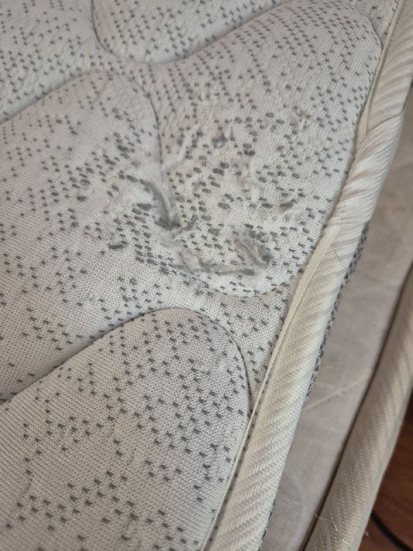 Матрас-топпер Duson 160х200 с защитным чехлом 3