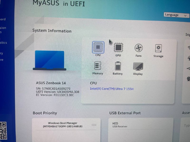 Продаю ноутбук asus zenbook 3