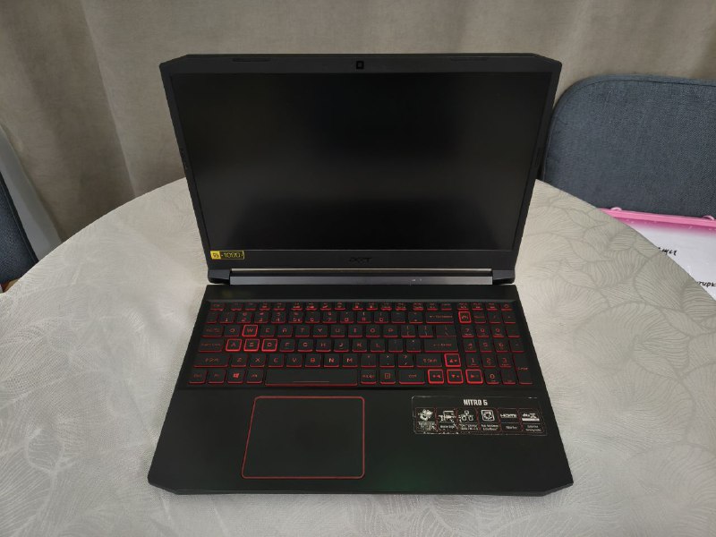 Игровой ноутбук Acer Nitro 5 AMD Ryzen 5 4600h 16Gb RAM GTX1650TI 512Gb SSD 2