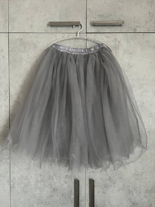 Юбка-пачка на резинке, пышная, с подъюбником