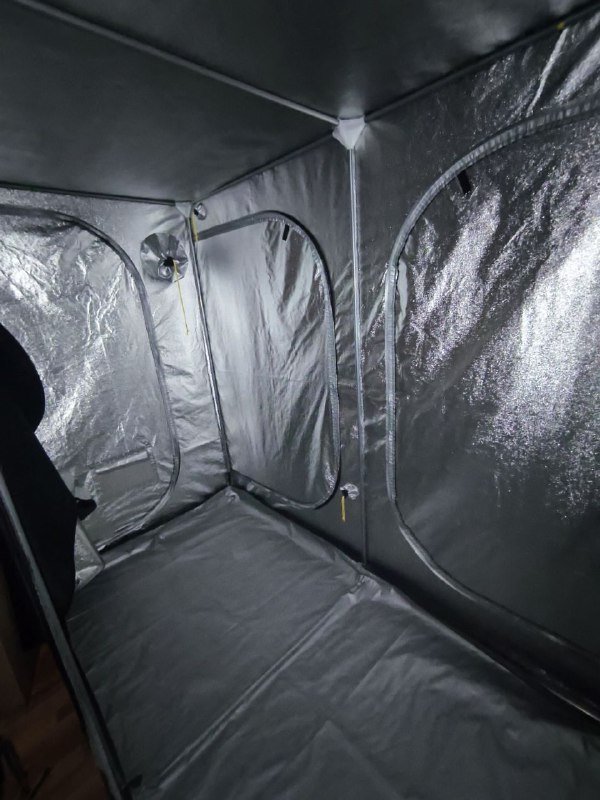 Гроубокс 3x1.5, вентилятор 200мм, угольный фильтр