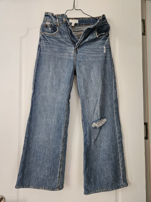 Широкие джинсы H&M размер 36