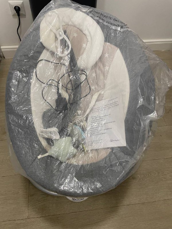 Качели шезлонг баунсер для малышей 4