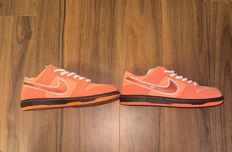 Кроссовки Nike lobster оранжевые размер 44 2