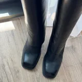 Женские сапоги, кожа, мех, 39 размер 4