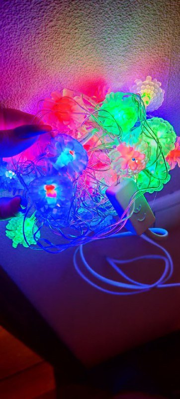 Гирлянды светодиодные и советские 7