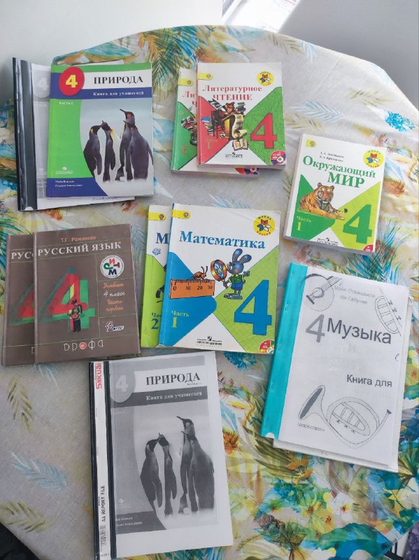 Учебники 4 класс