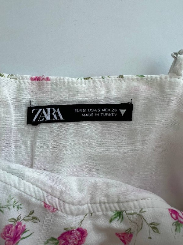 Платье Zara размер S хлопок 2