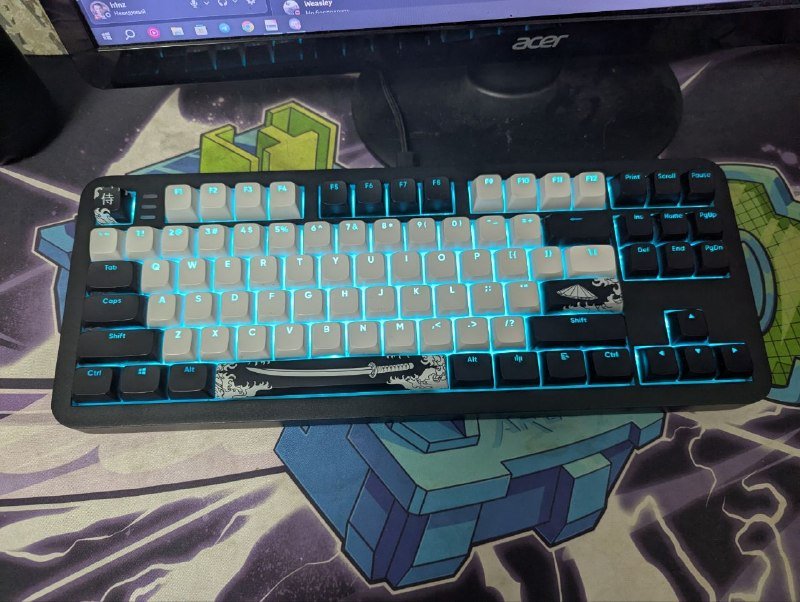 Клавиатура Dark Project ALU87B Bushido