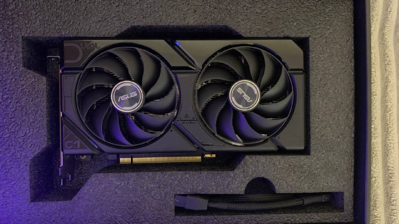 Видеокарта ASUS GeForce RTX 4070 super 12gb Dual 2