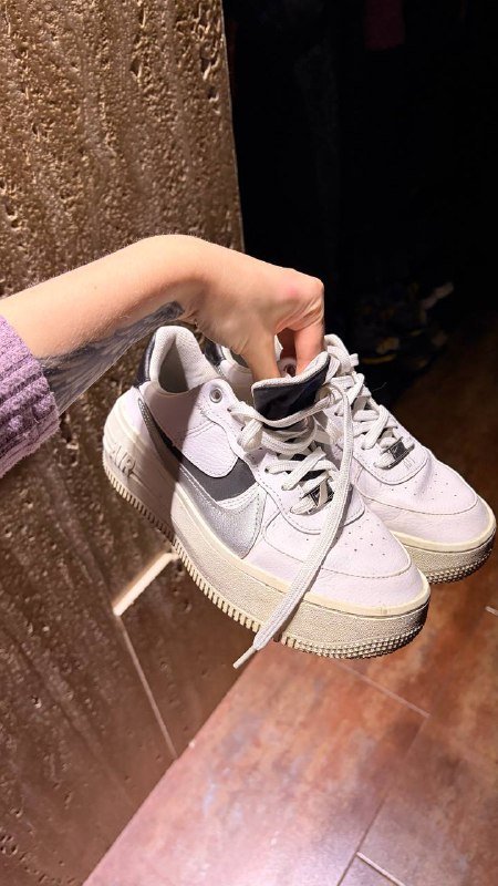 Nike Air Force 1 Platform DX39199-100 женские кроссовки 2