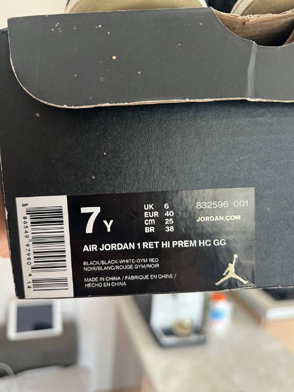 Air Jordan 1 женские кроссовки размер 40 EUR 2