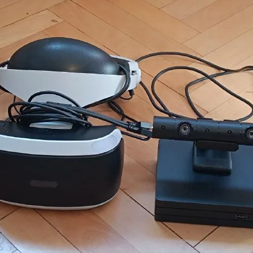 PS VR вторая версия с наушниками и камерой