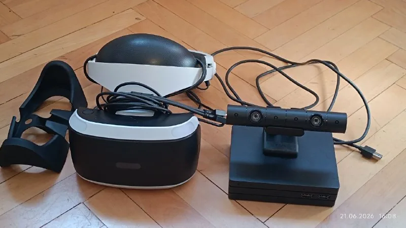 PS VR вторая версия с наушниками и камерой 1