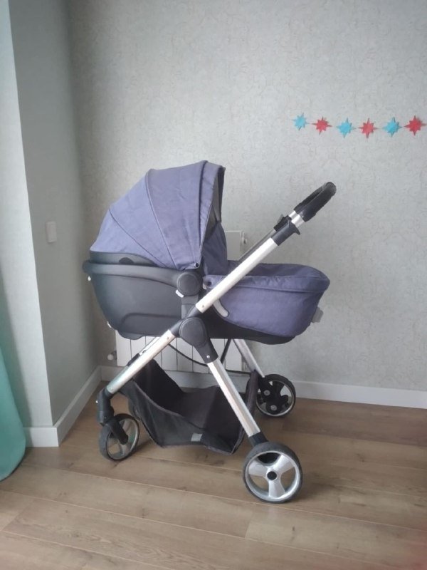 Коляска Джордани с автокреслом и аксессуарами