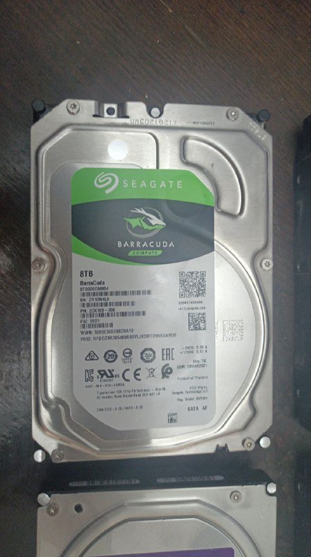 Б/у жёсткие диски HDD 6 ТБ, 8 ТБ, 10 ТБ