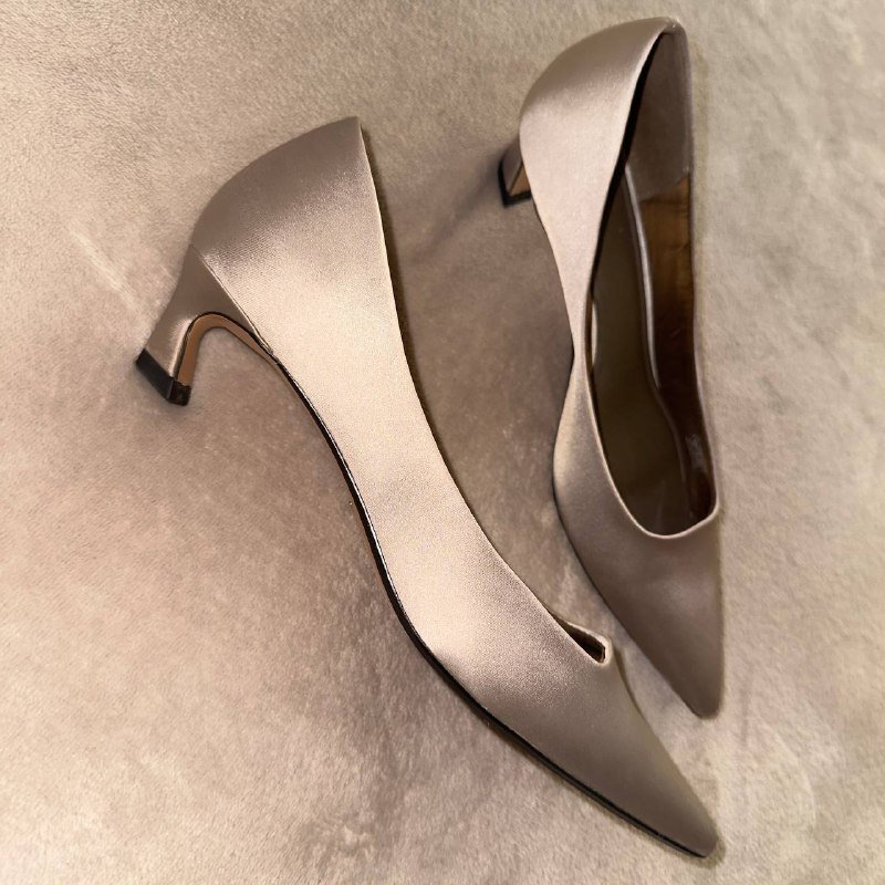 Сатиновые туфли 38 размера 1