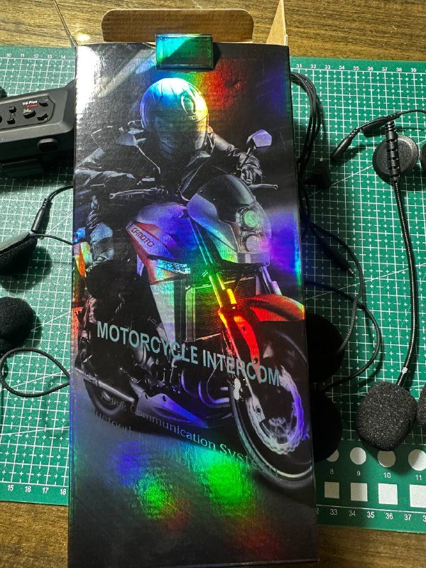 Мотогарнитура TM8 V6 Plus Type-C комплект 2 шт 2