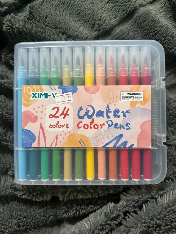 новые фломастеры 24 цвета