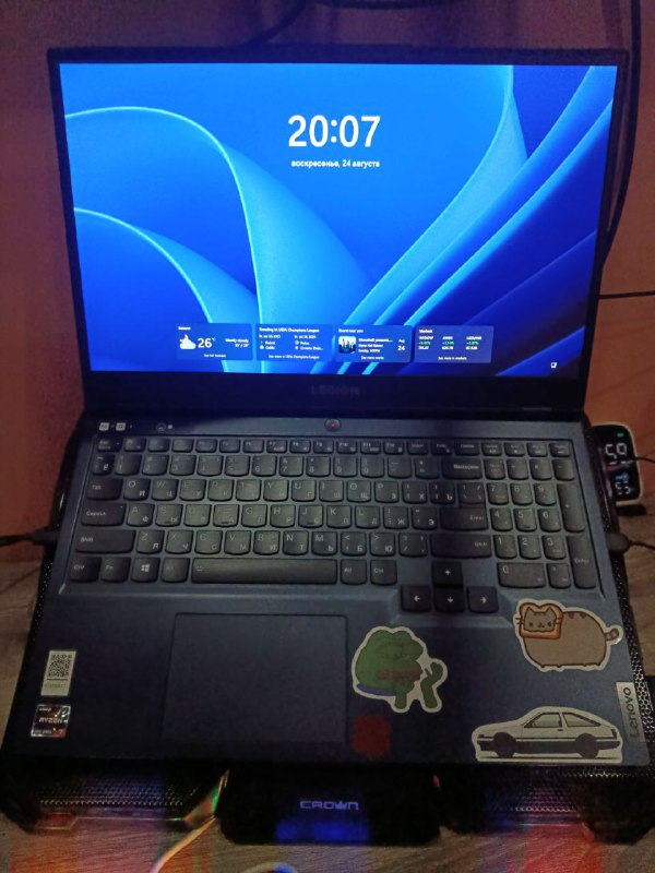 Игровой ноутбук Lenovo Legion 5 15ACH6H Ryzen 7 RTX 3070 3