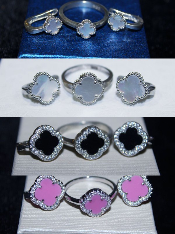 Серебряные украшения 925 пробы, эмаль на серебре 2