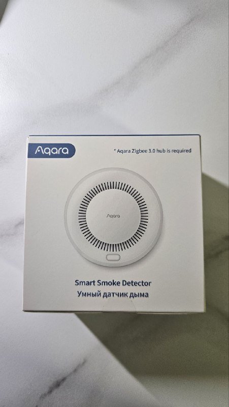 Умный датчик дыма Aqara