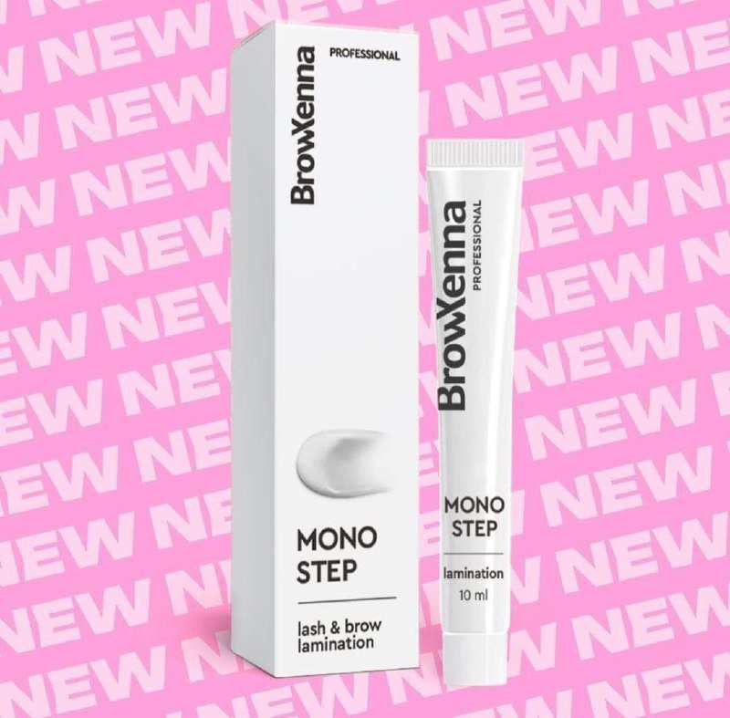 Mono Step BrowXenna средство для ламинирования бровей и ресниц