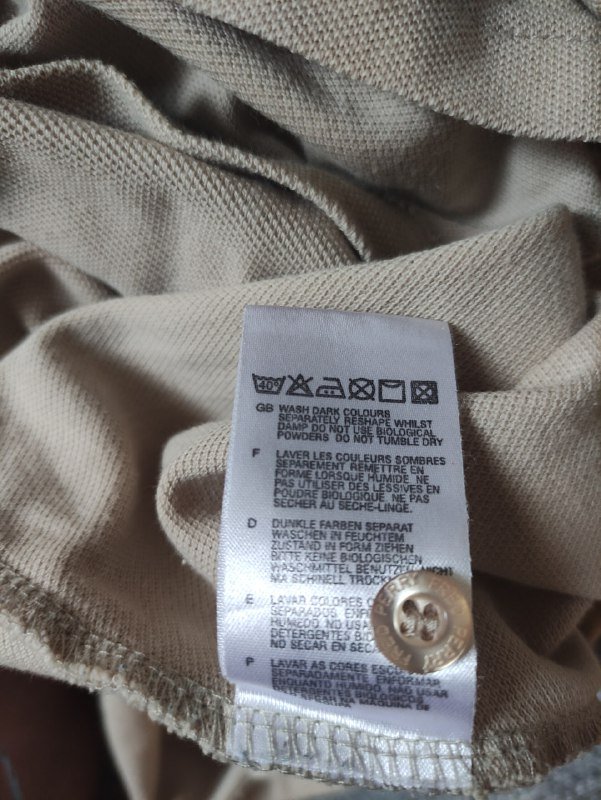 Поло с длинным рукавом Fred Perry мужское размер S 8