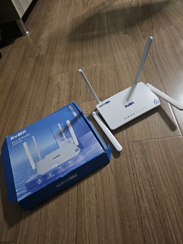 Роутер с сим картой 4G 4 Lan порта WiFi 6