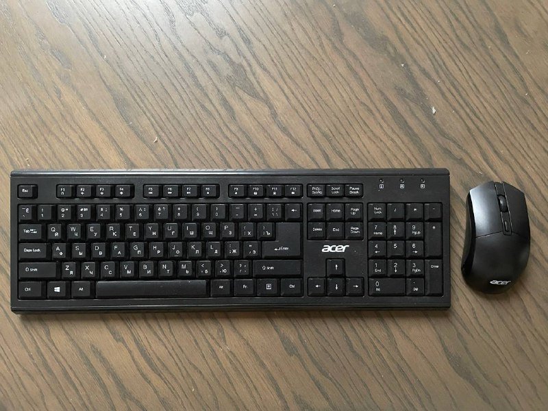 Беспроводная клавиатура Acer OKR120, мышь