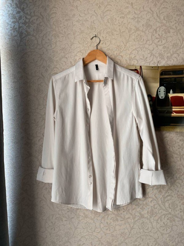 Рубашка белая классическая, юбка макси, черная рубашка, песочная рубашка, полосатая рубашка, розовая рубашка, кроп пиджак