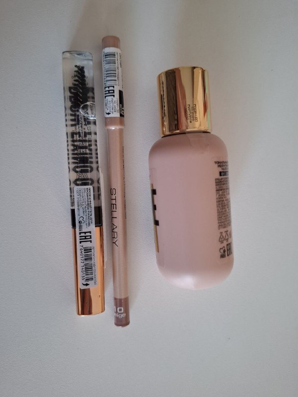 Косметика Beauty Bomb и Stellary CC крем, тональный крем, консилер, гель для бровей, карандаш для губ 2