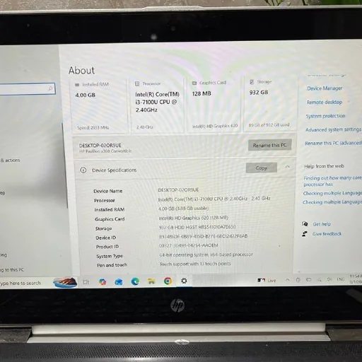 HP laptop