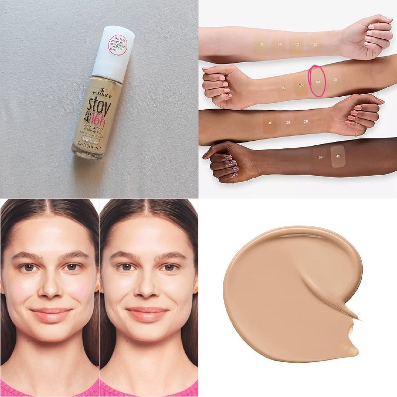 Тональный крем Essence Stay All Day оттенок 08 Soft Vanilla