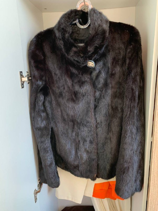 Винтажная норковая шубка «автоледи»