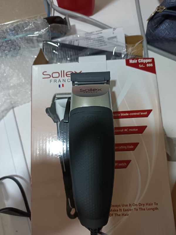 Solleex Hair Clipper new in box 4