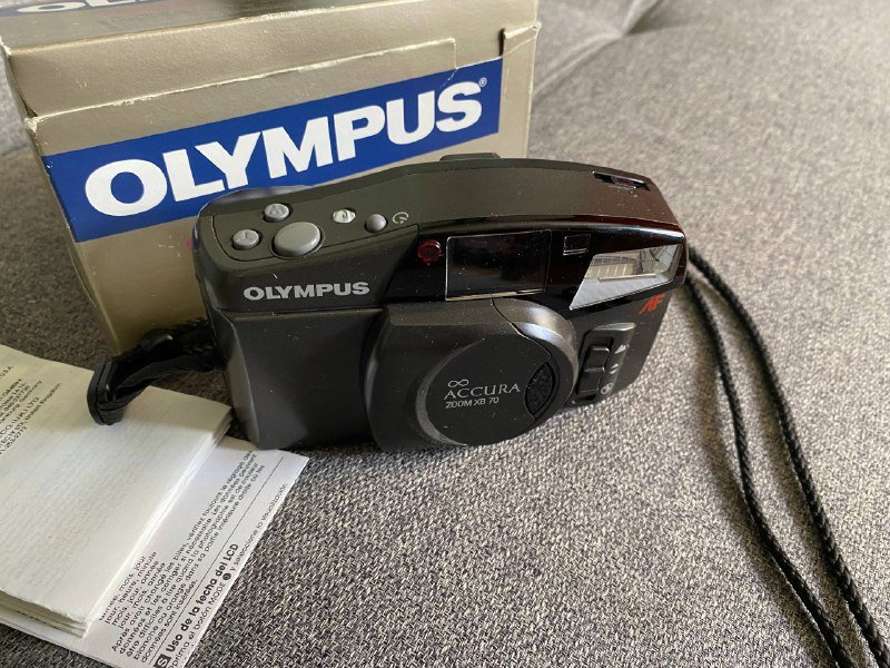 Ricoh FF-9D, Olympus Accura Zoom XB70 пленочные фотоаппараты 4