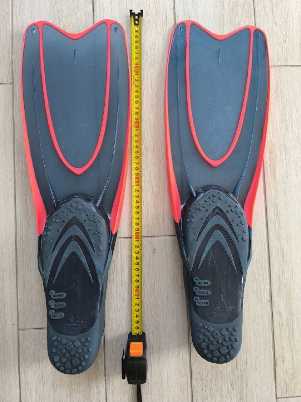 Ласты для плавания Decathlon размер 42-43 2