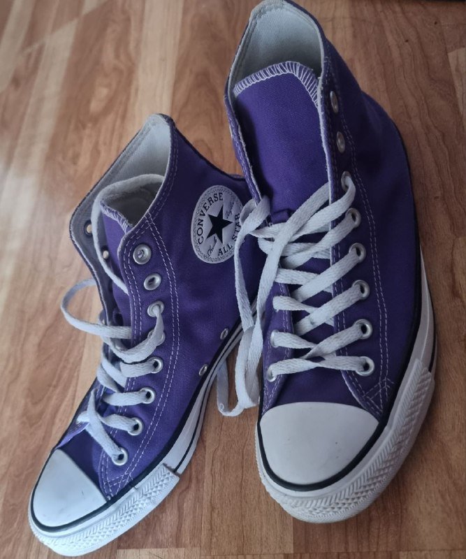 Кеды Converse Chuck Taylor All Star High Top Electric Purple размер 41.5