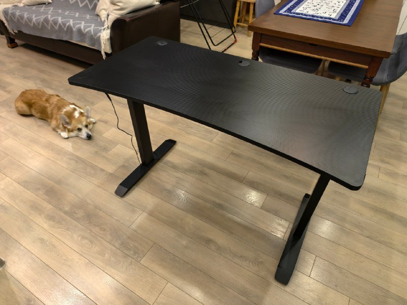 Компьютерный игровой стол HALDUM с LED подсветкой 5