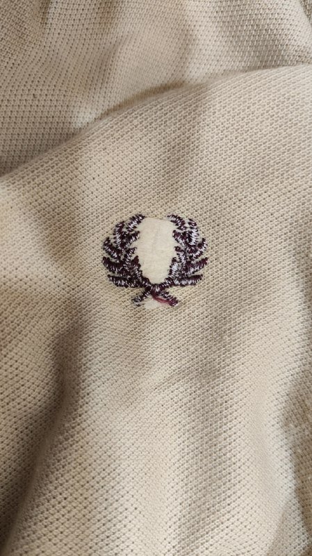 Поло с длинным рукавом Fred Perry мужское размер S 4