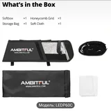 Софтбокс Ambitful P60C, диффузор, honeycomb grid 2