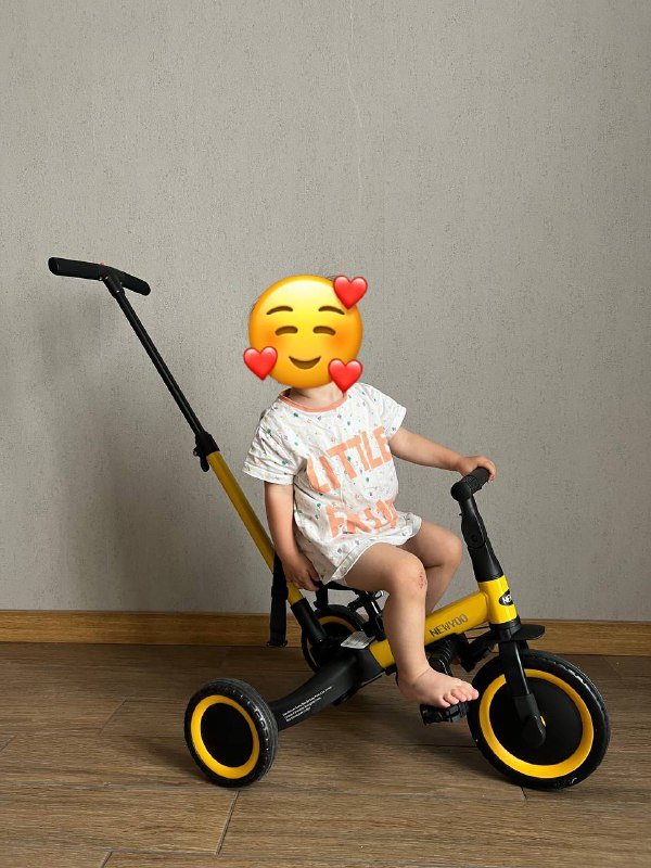 детский трансформер велосипед беговел 5в1