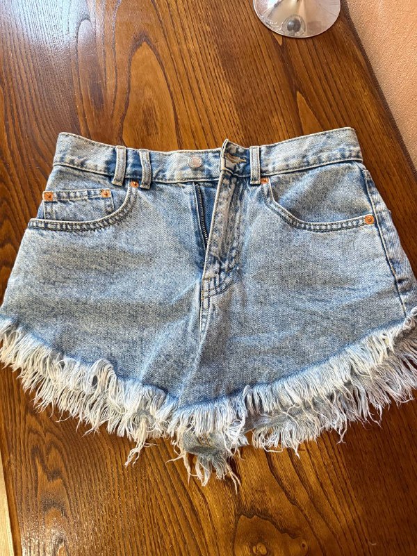 Джинсовые и белые шорты Pull&bear, Zara размер 34