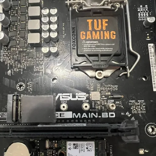 Материнская плата ASUS TUF Gaming B460M-PLUS и блок питания Great Wall E500