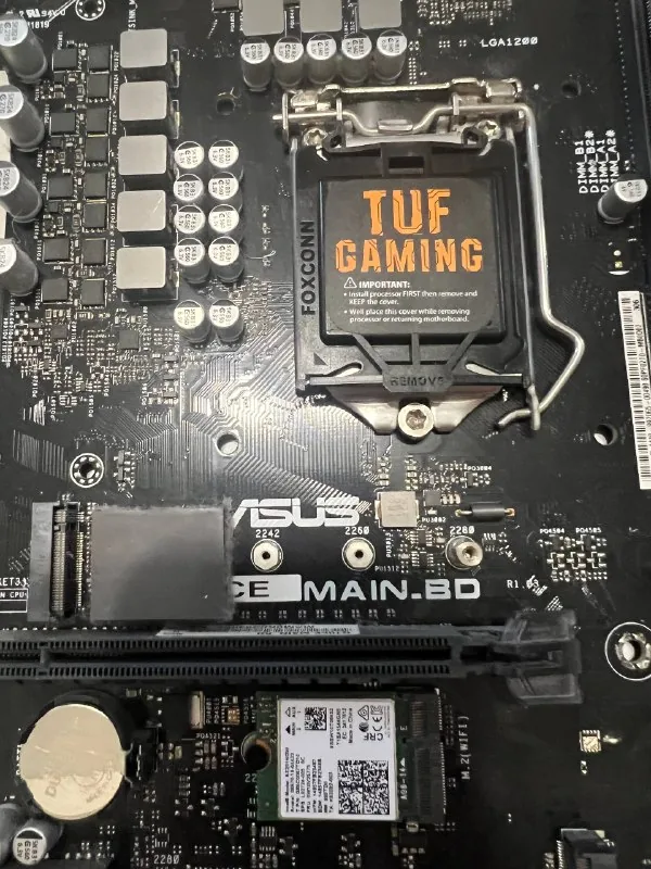 Материнская плата ASUS TUF Gaming B460M-PLUS и блок питания Great Wall E500 1