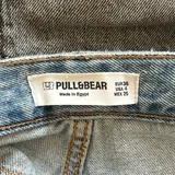 Голубые джинсы Pull&Bear 6