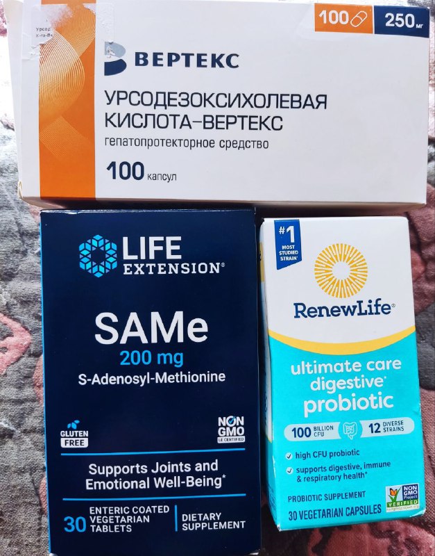SAMe, глиадин SOD, коэнзим Q10/PQQ+, L-глютамин, лецитин, фульвовые минералы, FiberAid 4