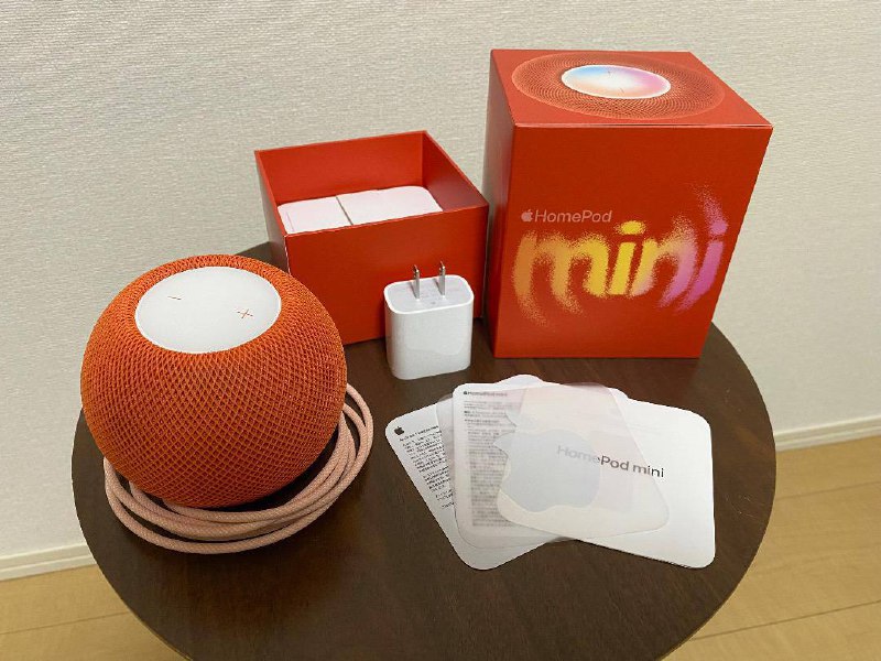 Apple HomePod mini (оранжевый)
