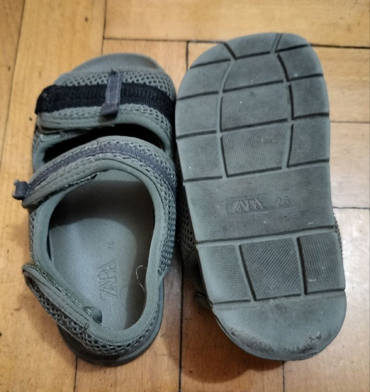 Зимние полусапожки Geox, кроссовки Corso kids, босоножки Zara 5